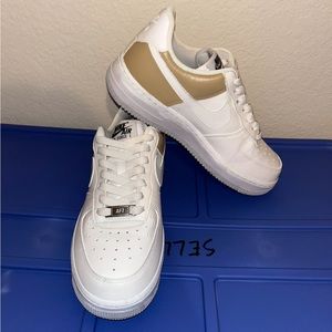 Brand New Nike AF1. Custom color: cappuccino